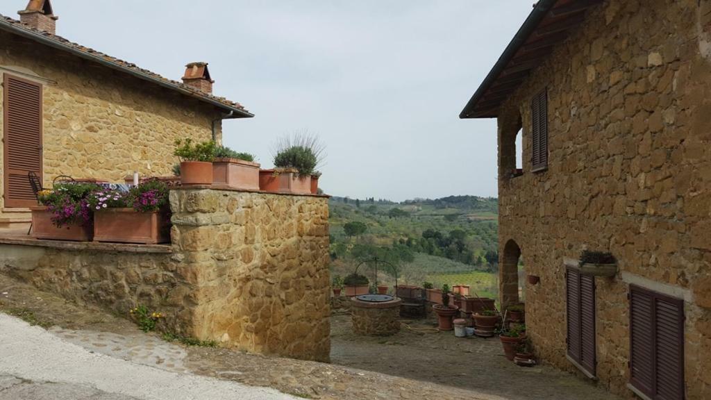 La Chiusa Dei Monaci Castelmuzio Eksteriør billede