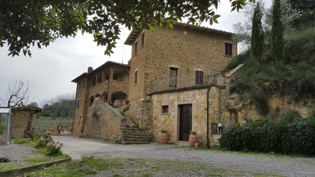 La Chiusa Dei Monaci Castelmuzio Eksteriør billede